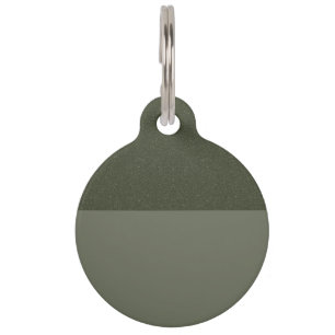 Médaillon Pour Animaux Étiquette pour animal de compagnie verte mousse te