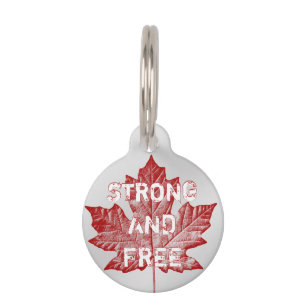 Médaillon Pour Animaux Étiquettes de chien personnalisées Canada Souvenir