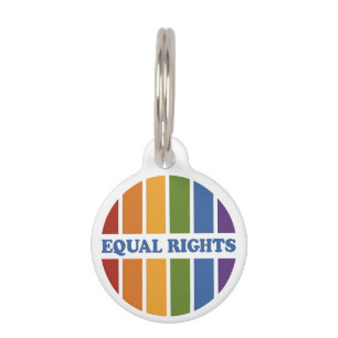 Médaillon Pour Animaux Étiquettes de familier Equal Rights