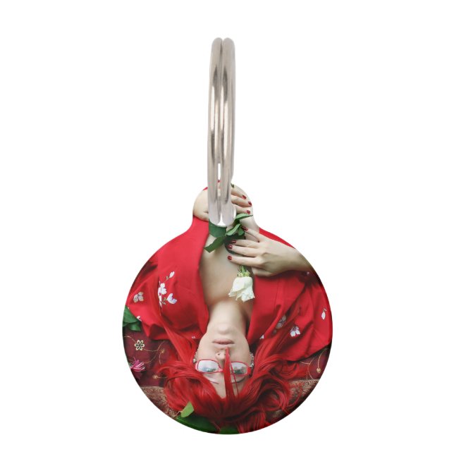 Médaillon Pour Animaux Falln Souvenir des choses passées (Devant)