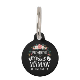 Médaillon Pour Animaux Femmes promues Grande Mamaw