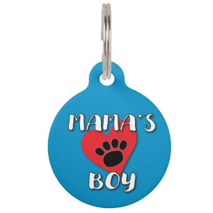 Médaillon Pour Animaux Fils à Maman