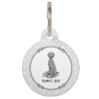Fils à maman Weimaraner (gris 1) jouets chien mama