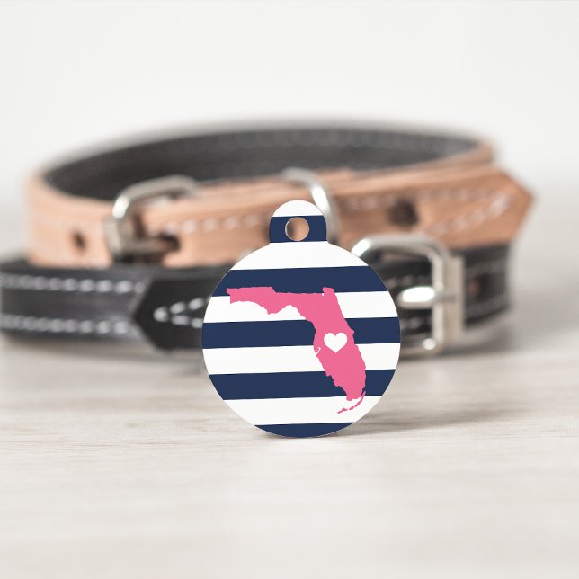 Médaillon Pour Animaux Florida Heart (Créateur téléchargé)