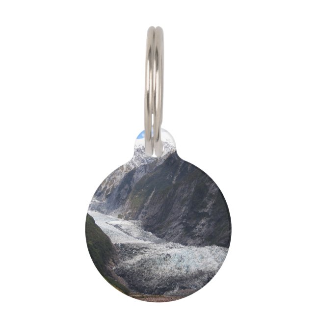 Médaillon Pour Animaux Franz Josef Glacier, Nouvelle-Zélande (Devant)