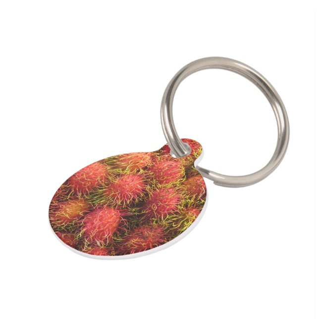 Médaillon Pour Animaux Fruits tropicaux Rambutan (Côté )