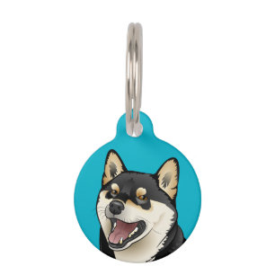 Médaillon Pour Animaux Gardez le calme et appelez mon étiquette de chien