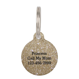 Médaillon Pour Animaux Glamor Glitz Bokeh illumine la parties scintillant
