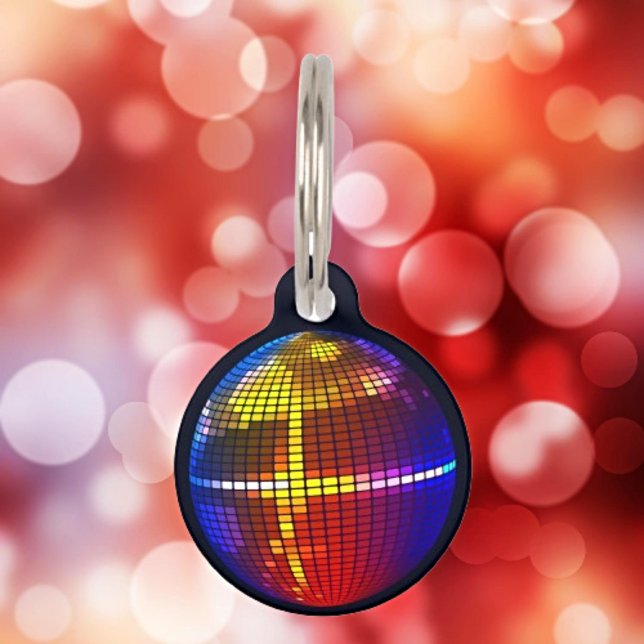 Médaillon Pour Animaux Glamour rétro pour votre Furry Star - Disco Diva (Créateur téléchargé)