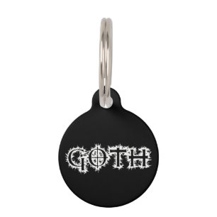 Médaillon Pour Animaux Goth
