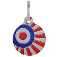 Gras Roundel Sunburst Design en fibre de carbone