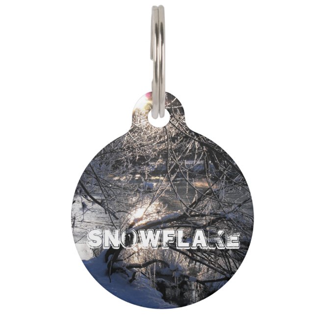 Médaillon Pour Animaux Hafren de Cold River (Devant)