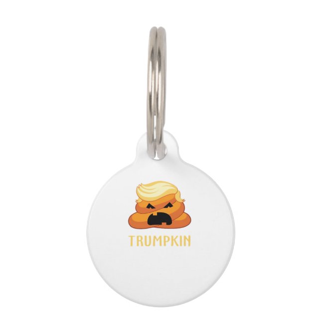 Médaillon Pour Animaux Halloween amusant pour Trumpkin Poop (Devant)