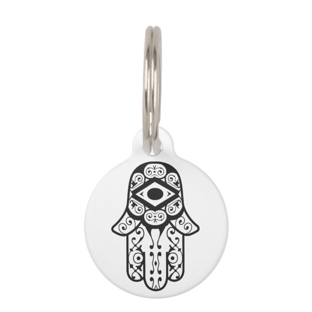Médaillon Pour Animaux Hamsa (Devant)