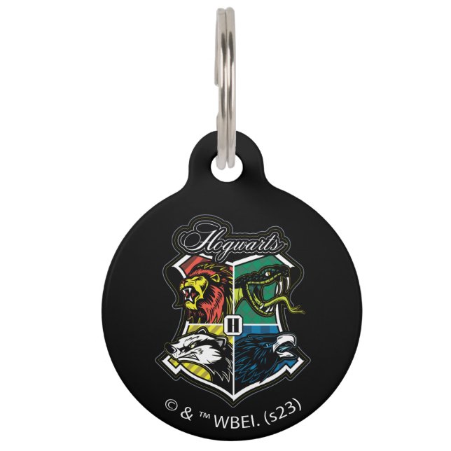 Médaillon Pour Animaux HARRY POTTER™ | Badge sportif HOGWARTS™ (Devant)