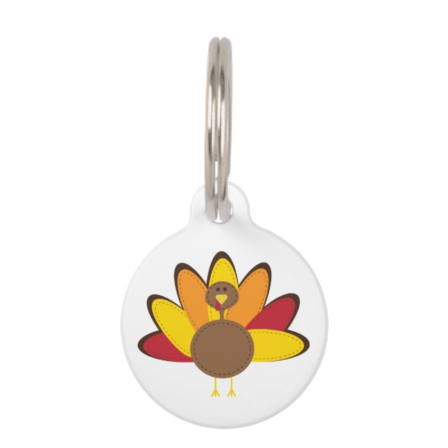 Médaillon Pour Animaux Heure Turquie (Devant)