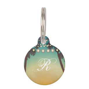 Médaillon Pour Animaux Identifiant de chien personnalisé Tag Plage Couche