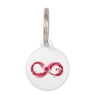 Médaillon Pour Animaux Infinity