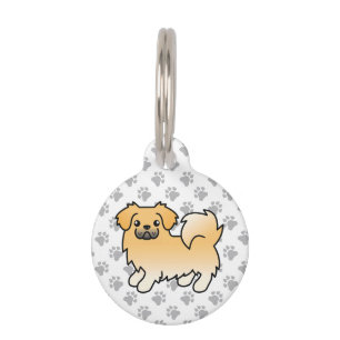 Médaillon Pour Animaux Informations sur le spaniel tibétain couleur faon