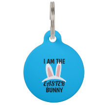 Je suis le foulard de chien du lapin de Pâques 