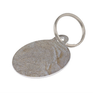 Médaillon Pour Animaux jetons en métal doré
