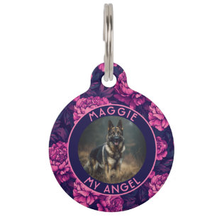 Médaillon Pour Animaux Joli Cadeau Personnalisé pour Amoureux de Chiens M