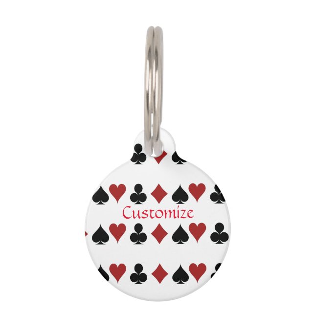 Médaillon Pour Animaux Jouer des combinaisons de carte Thunder_Cove (Devant)