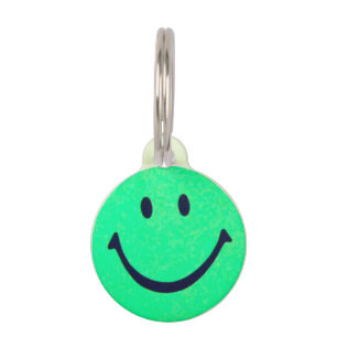 Médaillon Pour Animaux Joyeux face