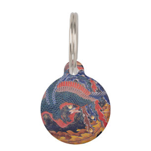 Médaillon Pour Animaux Katsushika Hokusai—Phoenix
