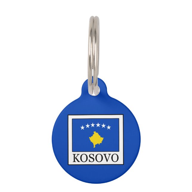Médaillon Pour Animaux Kosovo (Devant)