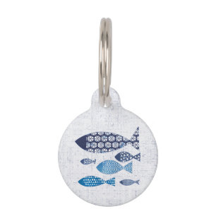 Médaillon Pour Animaux La maison côtière de l'art   est par la mer