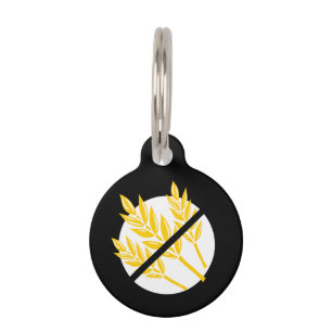 Médaillon Pour Animaux L'allergie libre de blé de gluten coeliaque badine