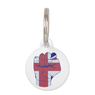 Médaillon Pour Animaux Le Poing des Britanniques