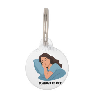 Médaillon Pour Animaux le sommeil est un art