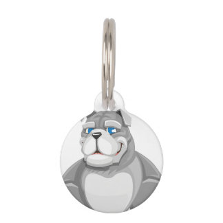 Médaillon Pour Animaux Le taureau américain