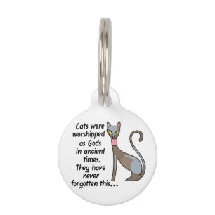 Médaillon Pour Animaux Les chats étaient vénérés