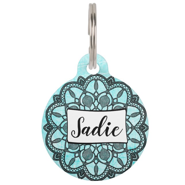 Médaillon Pour Animaux Les étiquettes de chien personnalisées, ajoutent (Devant)