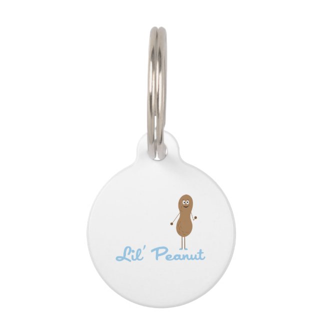 Médaillon Pour Animaux Lil Peanut (Devant)