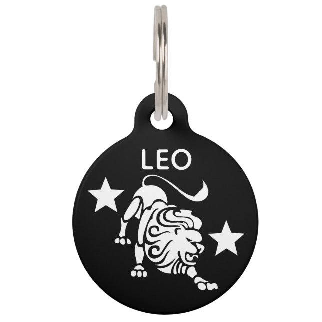 Médaillon Pour Animaux Lion (Devant)