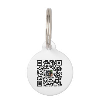 Médaillon Pour Animaux LOCALIZA A TU MASCOTA PERDIDA Placa con código QR 