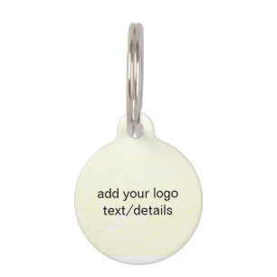 Médaillon Pour Animaux Logo personnalisé simple et élégant ici société g