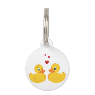Médaillon Pour Animaux Love Ducks