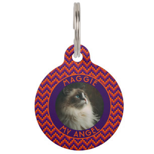 Médaillon Pour Animaux Magnifique Cadeau pour Amateur de Chat à Motif Che