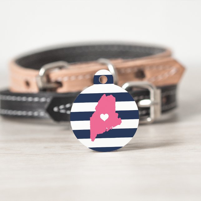 Médaillon Pour Animaux Maine Heart (Créateur téléchargé)