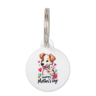 Médaillon Pour Animaux Maman Fête des mères chien animal
