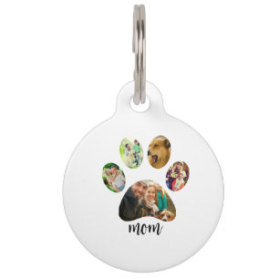 Médaillon Pour Animaux Maman Fête des mères maman chien Collage photo d