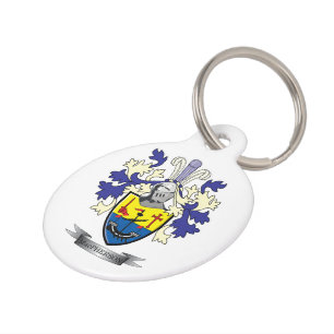 Médaillon Pour Animaux Manteau de crête de famille de MacPherson des bra