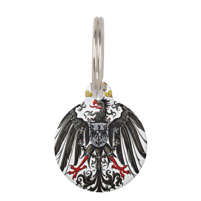 Médaillon Pour Animaux Manteau de griffon des bras (Devant)