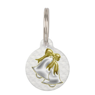 Médaillon Pour Animaux Mariage blanc