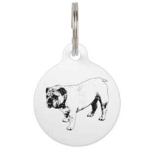 Médaillon Pour Animaux Marque forte minimale